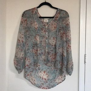 Urban Outfitters loose button down blouse